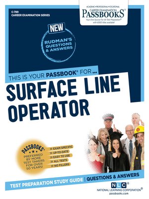 cover image of Surface Line Operator